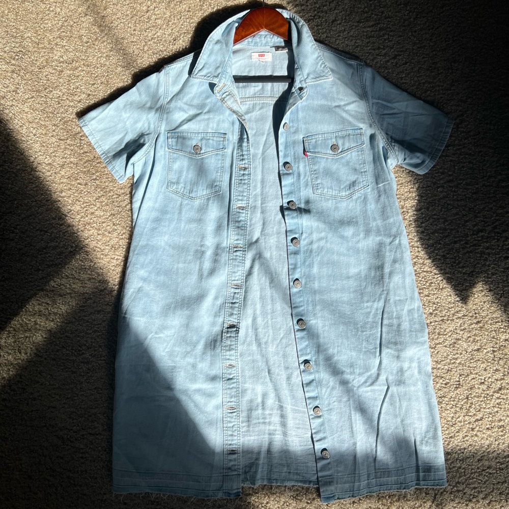Levi’s jean’s tunic light blue color